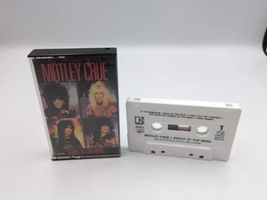 Motley Crue Cassette Shout At The Devil Elektra, VTG Hair Band 1983 - Picture 1 of 6
