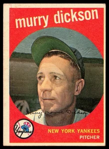 Murry Dickson 1959 Topps #23 - Picture 1 of 2