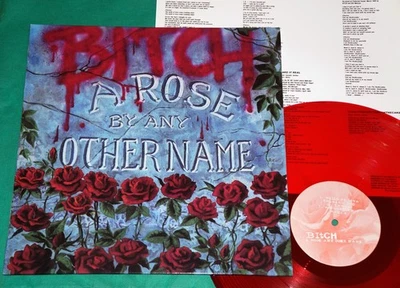 Bitch - A Rose By Any Other Name BRAZIL RED LP 1st Press 2000 Limited - Image 1 of 2