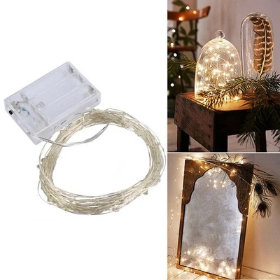  3 Meters Luci Con Filo Di Rame Stringa Led Del Patio Per La Decorazione - Immagine 1 di 4