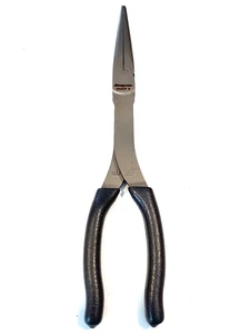 Snap on Tools USA 911ACF 11” Dark Titanium Cushion Grip Needle Nose Pliers NEW - Picture 1 of 8