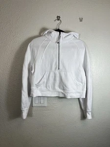 Sudadera con capucha polar Lululemon Scuba de gran tamaño media cremallera para mujer talla XS W3DM4S - Imagen 1 de 8