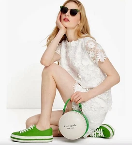Kate Spade TEE TIME 2Exterior Compartments 3D Golf Ball Top Handle Crossbody Bag - Picture 1 of 12