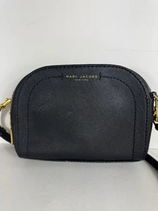 Marc Jacobs Umhängetasche schwarz Leder Playback Kuppel - Bild 1 von 5