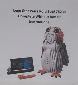 Lego Star Wars Porg Set# 75230 Complete Without Box Or Instructions - Picture 1 of 3