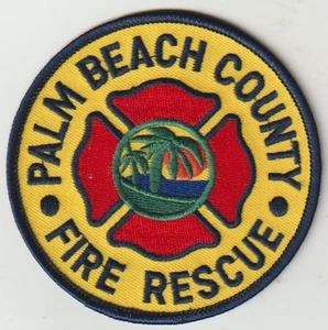 Palm Beach County FL Fire Rescue Patch Versand aus Australien - Bild 1 von 1
