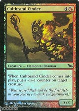 MTG - Shadowmoor - Cultbrand Cinder - 2X - Foil - NM