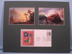 The Hudson River Valley School of Art and Albert Bierstadt & First Day Cover - Picture 1 of 1