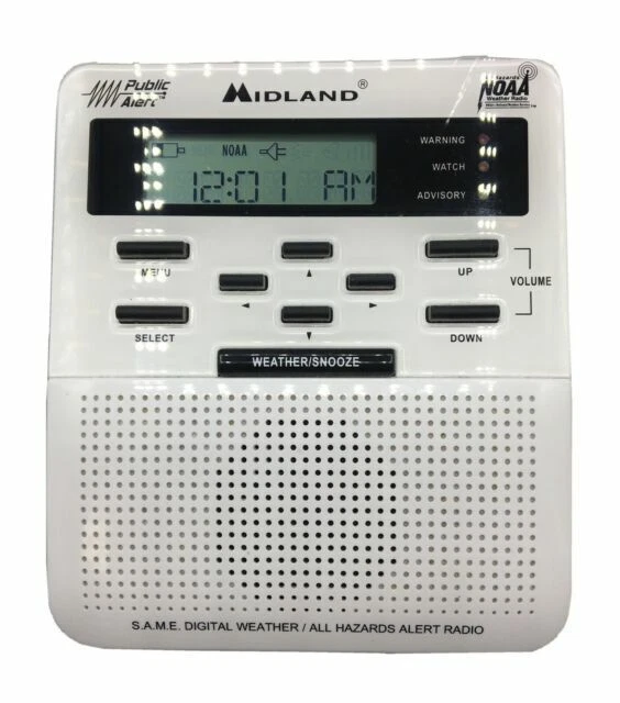 Midland Weather Alert Radio - WR100, Factory Packaged - Image 1 of 1