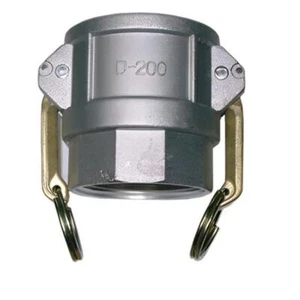 Aluminium Camlock Fitting - Part D - Female Adaptor X Female BSPP - Picture 1 of 11