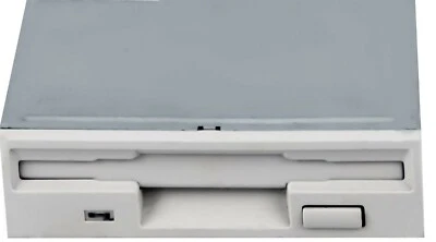 Diskettenlaufwerk NEC 1.44MB FDD Computer intern Floppy Drive Weiss - Image 1 of 2