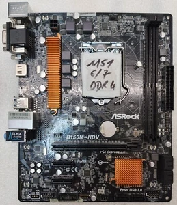 ✅Carte Mère ASRock B150M-HDV / Socket 1151/DDR4 - Picture 1 of 7
