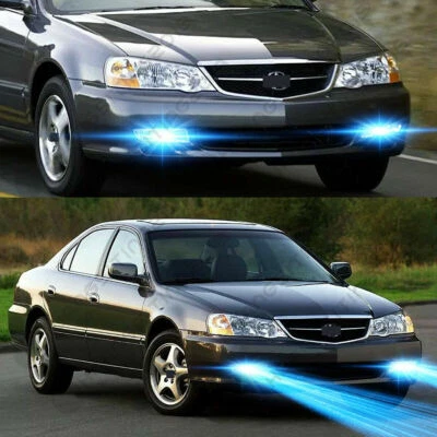 For ACURA TL 2002 2003 2004 2005 2006 - 2X 8000K Ice Blue LED Fog Light Bulb Kit - Image 1 of 4