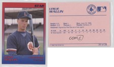 1989 Star Lynchburg Red Sox Les Wallin (Player Name in Red) #20.1