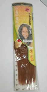 Janet Collection 100% Human Hair New Yaky Bulk 14" Color 27 - Picture 1 of 4