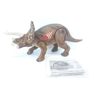 Figura electrónica de acción Triceratops Jurassic Park III RE-AK A-TAK cabeza-butting - Imagen 1 de 2