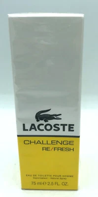 LACOSTE CHALLENGE REFRESH EAU DE TOILETTE POUR HOMME SPRAY 75 ML/2,5 FL. OZ. Foto 1 de 3