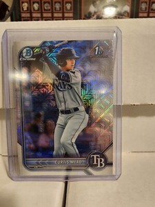 2022 Bowman Chrome Curtis Mead Mega Box Mojo Refractor 1st #BCP-10