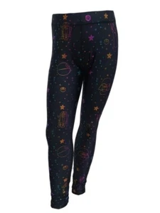 TEREZ Girl's Black Star Wars Rainbow Leggings #11178346 NWT - Picture 1 of 2