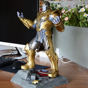 Figura de acción modelo de resina estatua de Thanos de 16"" Marvel The Avengers: Infinity War - Imagen 1 de 9