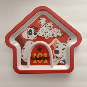 Disney 101 Dalmations Piatto Bambino Melamina Forma Casetta per Cani 2008 - Foto 1 di 5