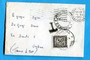 1968 S.TASSE £.30 ISOLATO ann.VOGHERA, 16.12.645 + SOPRATASSA (252023) - Bild 1 von 1