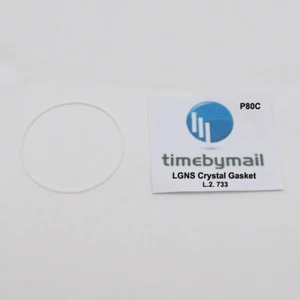 For LONGINES L2.733 Heritage Watch CRYSTAL Gasket O Ring Seals New Part P80C - Picture 1 of 1
