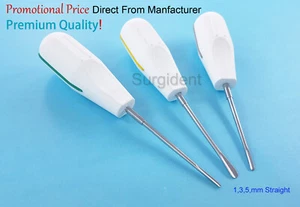 Dental White Root Elevators Oral Surgery PDL Luxating Tooth loosening 3 Pcs Set - Picture 1 of 3