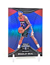 Bradley Beal /99 MIRROR BLUE 2016-17 Panini Totally Certified #100 Wizards (SP)