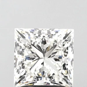 Princess-Schliff 2,31 Karat IGI-zertifizierter im Labor gezüchteter CVD-Diamant Farbe F VVS2 Reinheit - Bild 1 von 2