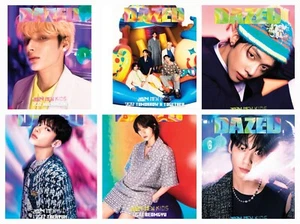 TXT TOMORROW X TOGETHER DAZED & CONFUSED Korea 2024 01 JANUARY Magazine Edition - Picture 1 of 20