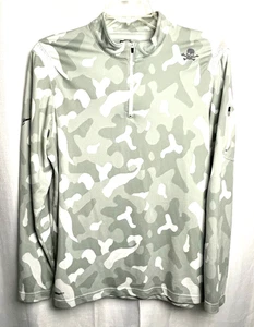 Chaqueta pulóver de camuflaje para hombre Nike Dri Fit talla L verde claro B*J - Imagen 1 de 11