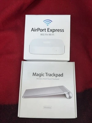 Apple AirPort Express + Magic Trackpad Bundle Works - Image 1 of 4