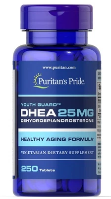 Puritan's Pride DHEA 25 mg-250   Tablets - Image 1 of 2