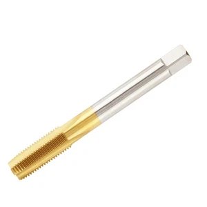 Grifo de rosca recubierto de Ti M9,5 X 1,25 para mano derecha, HSS recubierto de titanio M9,5 x 1,25 grifo - Imagen 1 de 6