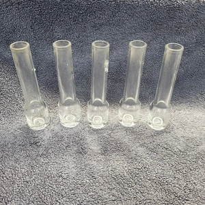 Vintage Russian Shot Glass Wide Base Narrow Stem 6in Tall - Picture 1 of 5