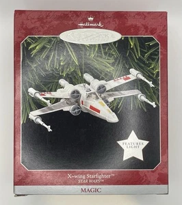 Hallmark Keepsake Ornament X-Wing Starfighter Star Wars Magic New Inbox - Picture 1 of 5