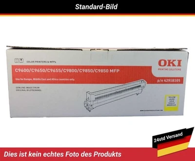 42918105 Okidata C-9850 Bildtrommel Gelb - Bild 1 von 4