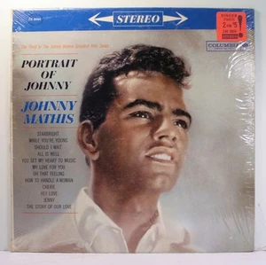 Johnny Mathis Portrait of Johnny LP [Columbia CS 8444] Open Shrink - Picture 1 of 6
