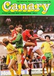 Norwich City v Wrexham 1981-82 - Division 2 - 6 February 1982 - Picture 1 of 1