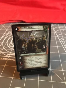 Vintage 2005 Decipher LOTR Chamber Patrol Foil Card NM - Picture 1 of 11