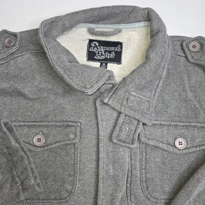 Chaqueta ARMORED SAINT Para Hombre Gris Cremallera Completa Talla Mediana -890 - Imagen 1 de 7