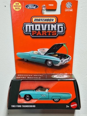 Matchbox 2025 Moving Parts  - 1963 Ford Thunderbird # 23 - Image 1 of 4