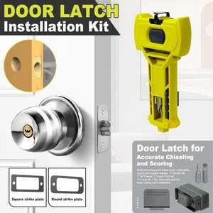 Latch Mortise Tool for Accurate Scoring and Chisel Built-in Scoring/Chisel Tools - Picture 1 of 18