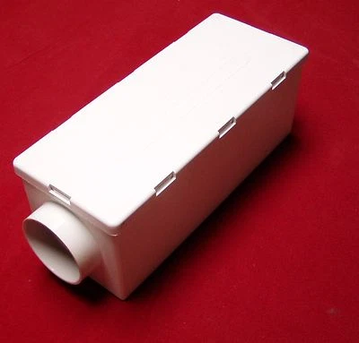 Silenciador de vacío central blanco Foto 1 de 3