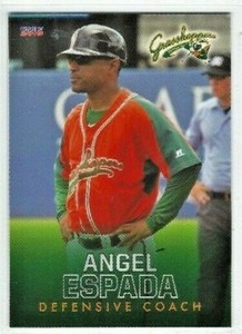 2018 Greensboro Grasshoppers (Class A-Miami Marlins) Angel Espada