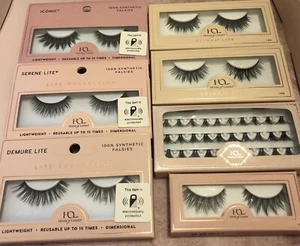 House Of Lashes 6 Pairs (Iconic, Boudoir Lite, Demure...) + 1 Pk Le Petit Triple - Picture 1 of 7