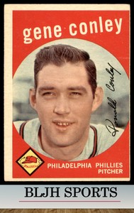 1959 Topps #492 Gene Conley  Philadelphia Phillies