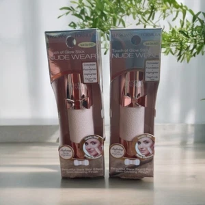 Physicians Formula Nude Wear Touch of Glow Stick #6401 Nude Glow - 2 Pack Lot - Picture 1 of 1