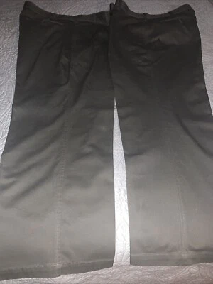Two Khakis Cherokee Serial Fass-2 Grey 100% Cotton 38/30 & 36/30 Work Pants - Image 1 of 4